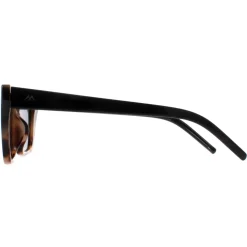 Montana Sunglasses MP64 A Shiny Black Smoke Polarized