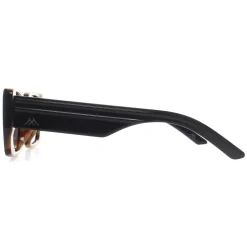 Montana Sunglasses MP194 A Shiny Black Turtle Smoke Polarized