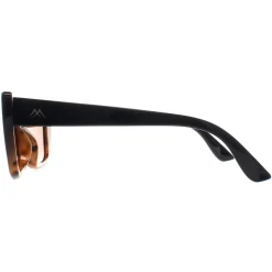 Montana Sunglasses MP193 A Shiny Black Turtle Brown Polarized