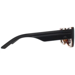 Montana Sunglasses MP194 A Shiny Black Turtle Smoke Polarized