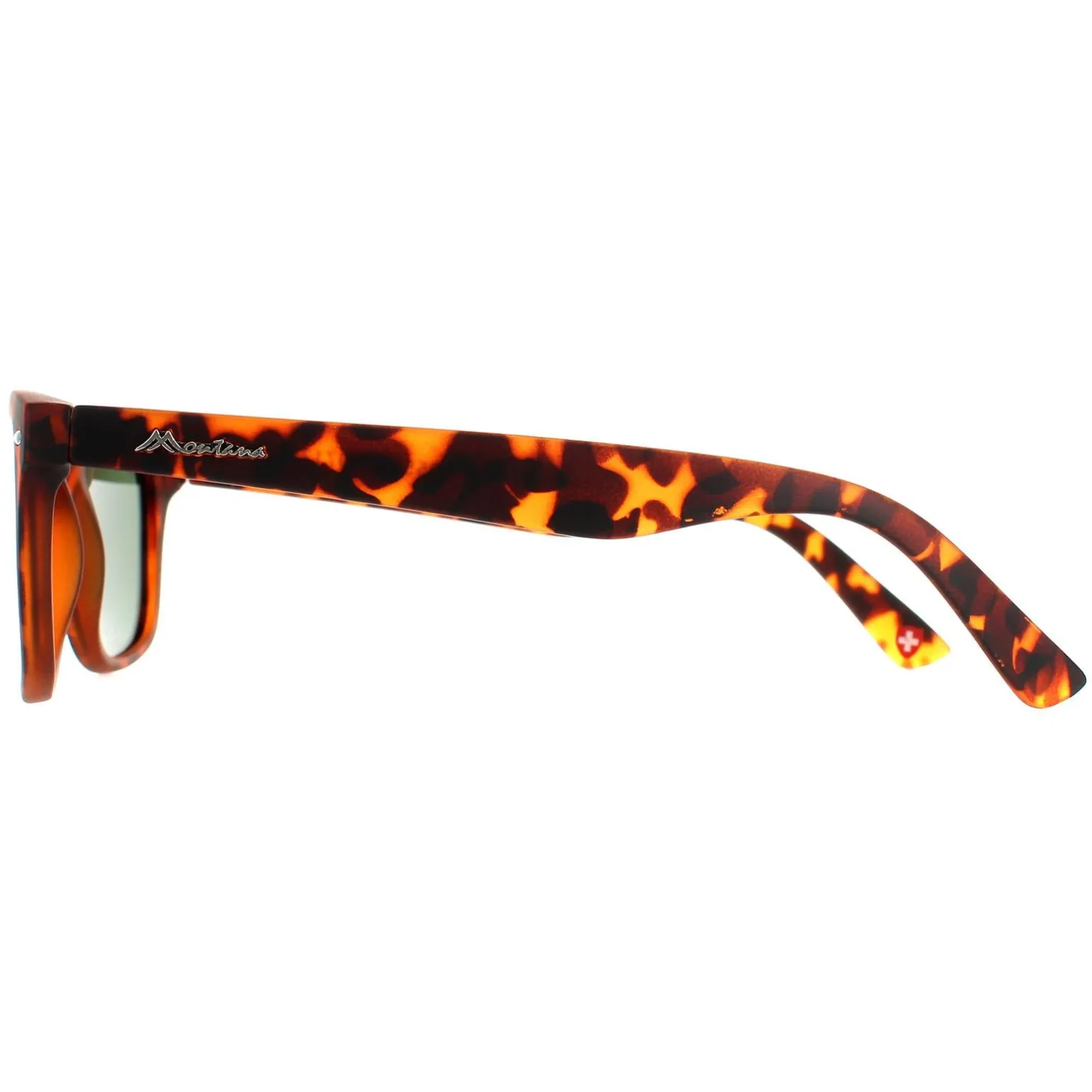 Montana Sunglasses MP41 A Turtle Rubbertouch Green Polarized