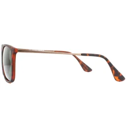 Montana Sunglasses MP34 B Brown Turtle Rubbertouch G15 Green Polarized