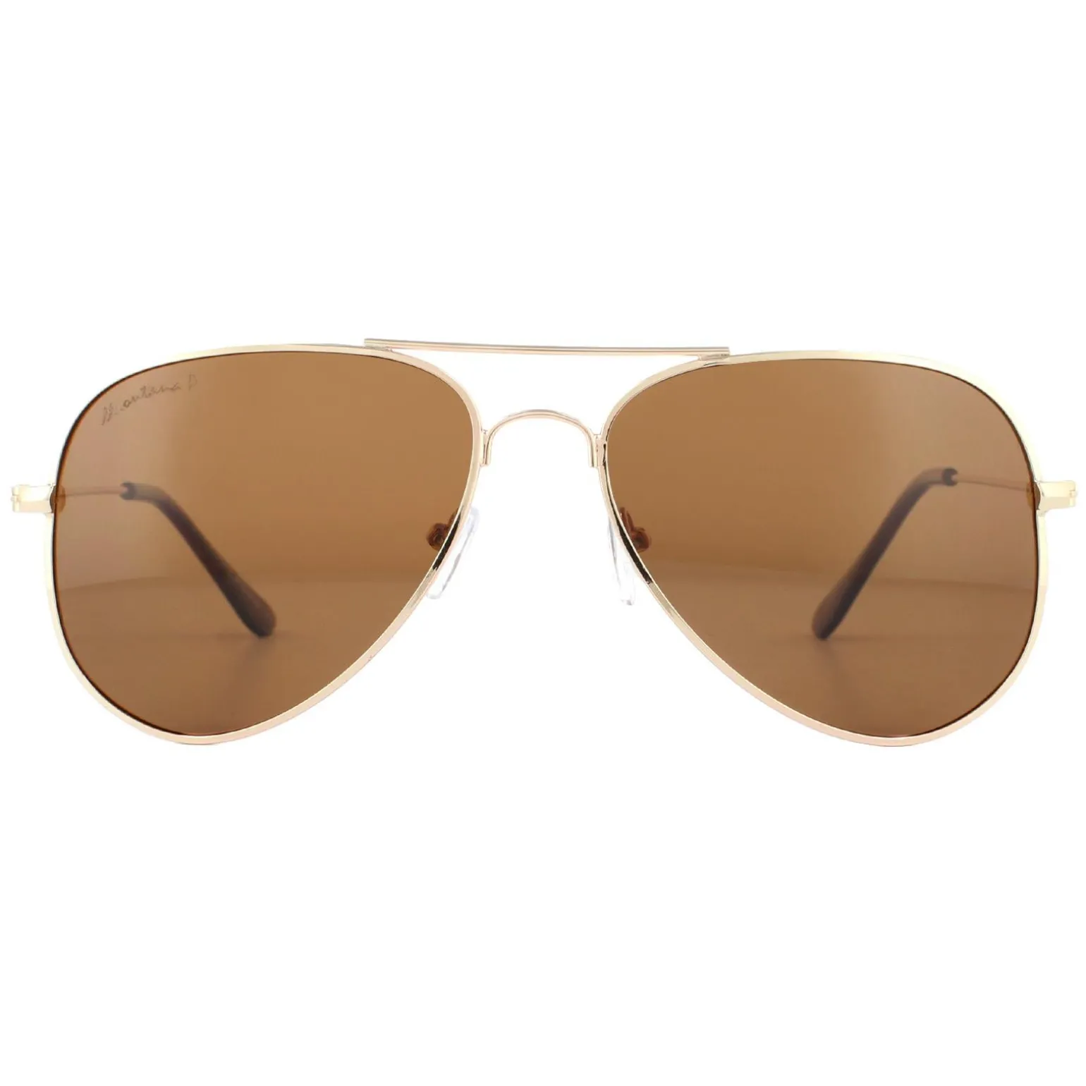 Montana Sunglasses MP94 B Matte Gold Brown Polarized