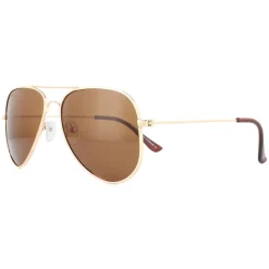 Montana Sunglasses MP94 B Matte Gold Brown Polarized