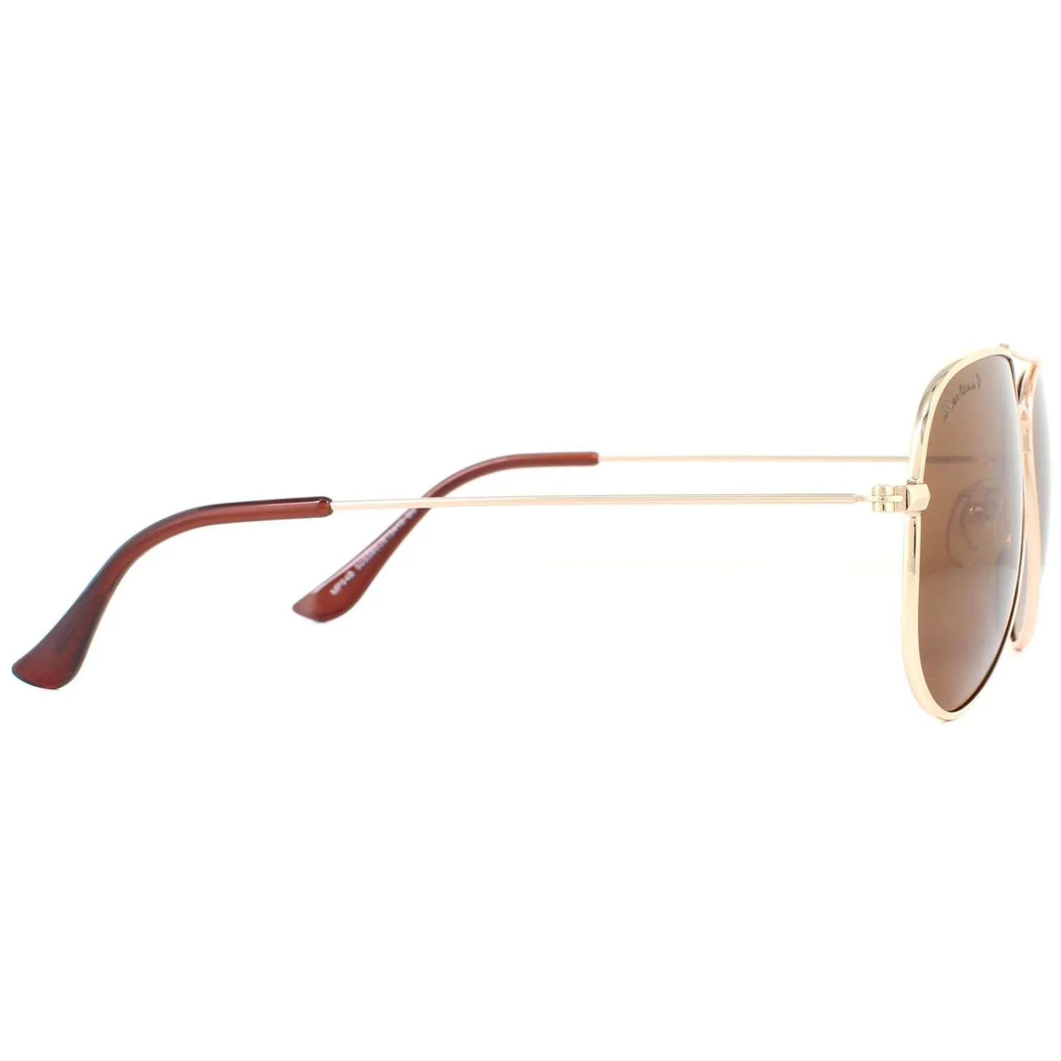 Montana Sunglasses MP94 B Matte Gold Brown Polarized