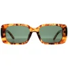 Montana Sunglasses MP76 B Shiny Havana Soft Demi G15 Green Polarized