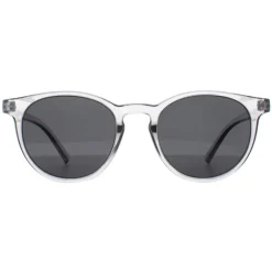 Montana Sunglasses MP75 B Shiny Clear Grey Smoke Polarized
