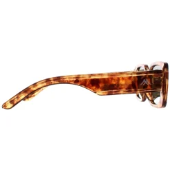 Montana Sunglasses MP76 B Shiny Havana Soft Demi G15 Green Polarized