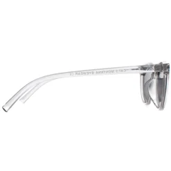 Montana Sunglasses MP75 B Shiny Clear Grey Smoke Polarized