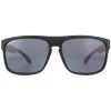 Montana Sunglasses MP37 C Black with Pink Rubbertouch Black Polarized