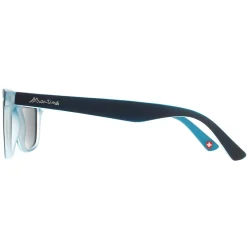 Montana Sunglasses MP41 C Black Blue Rubbertouch Grey Polarized