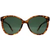 Montana Sunglasses MP74 C Shiny Havana Soft Demi G15 Green Polarized