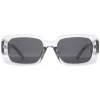 Montana Sunglasses MP76 C Shiny Clear Grey Smoke Polarized