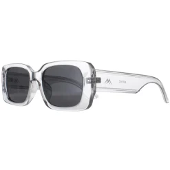 Montana Sunglasses MP76 C Shiny Clear Grey Smoke Polarized