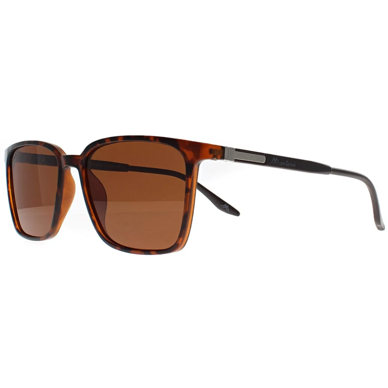 Montana Sunglasses MP186 C Turtle Brown Polarized