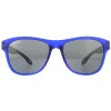Montana Sunglasses MP38 D Blue with Black Rubbertouch Black Polarized