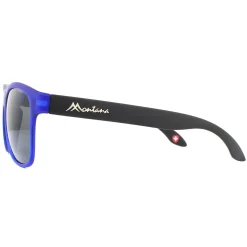 Montana Sunglasses MP38 D Blue with Black Rubbertouch Black Polarized