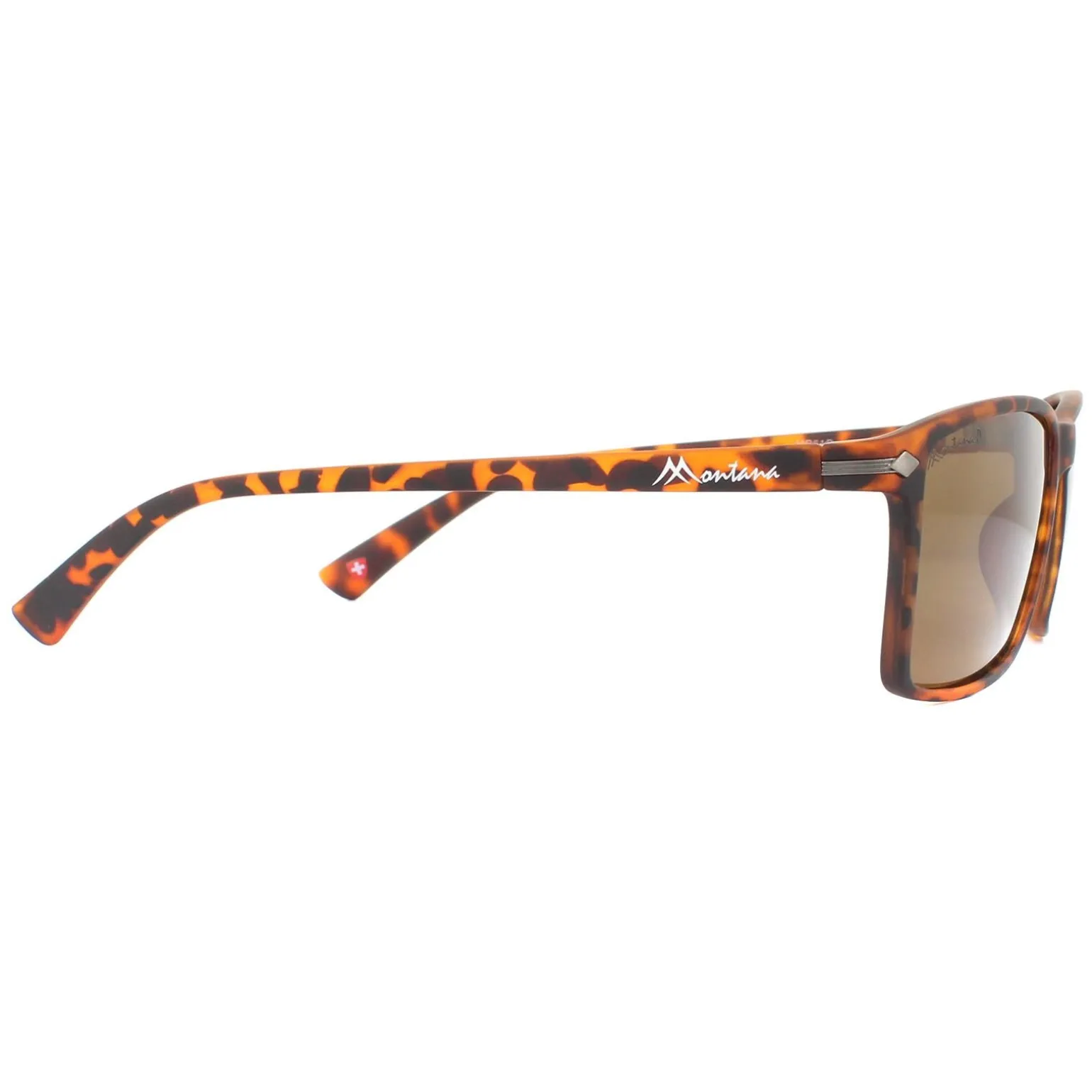 Montana Sunglasses MP51 D Brown Turtle Rubbertouch Brown Polarized