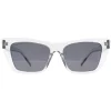 Montana Sunglasses MP64 D Shiny Grey Smoke Polarized