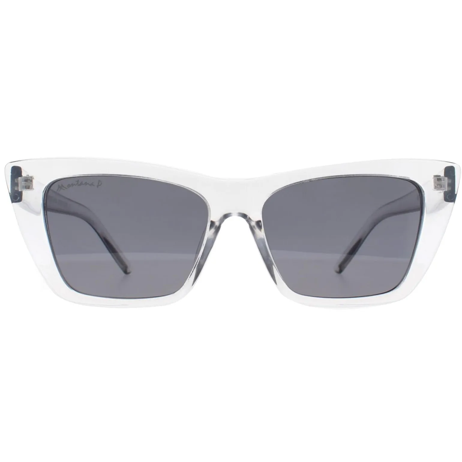 Montana Sunglasses MP64 D Shiny Grey Smoke Polarized