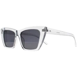 Montana Sunglasses MP64 D Shiny Grey Smoke Polarized