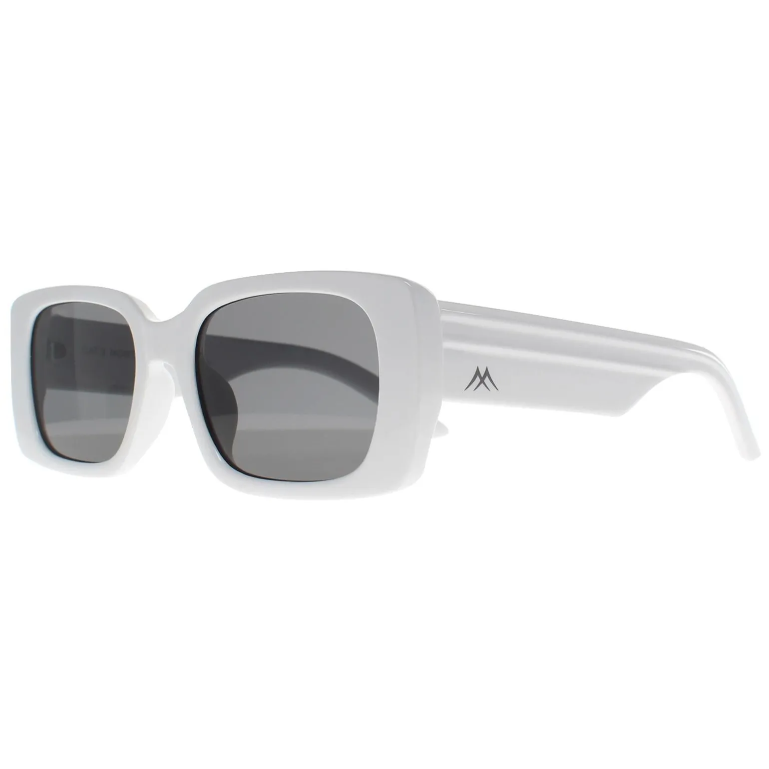 Montana Sunglasses MP194 D Shiny White Smoke Polarized