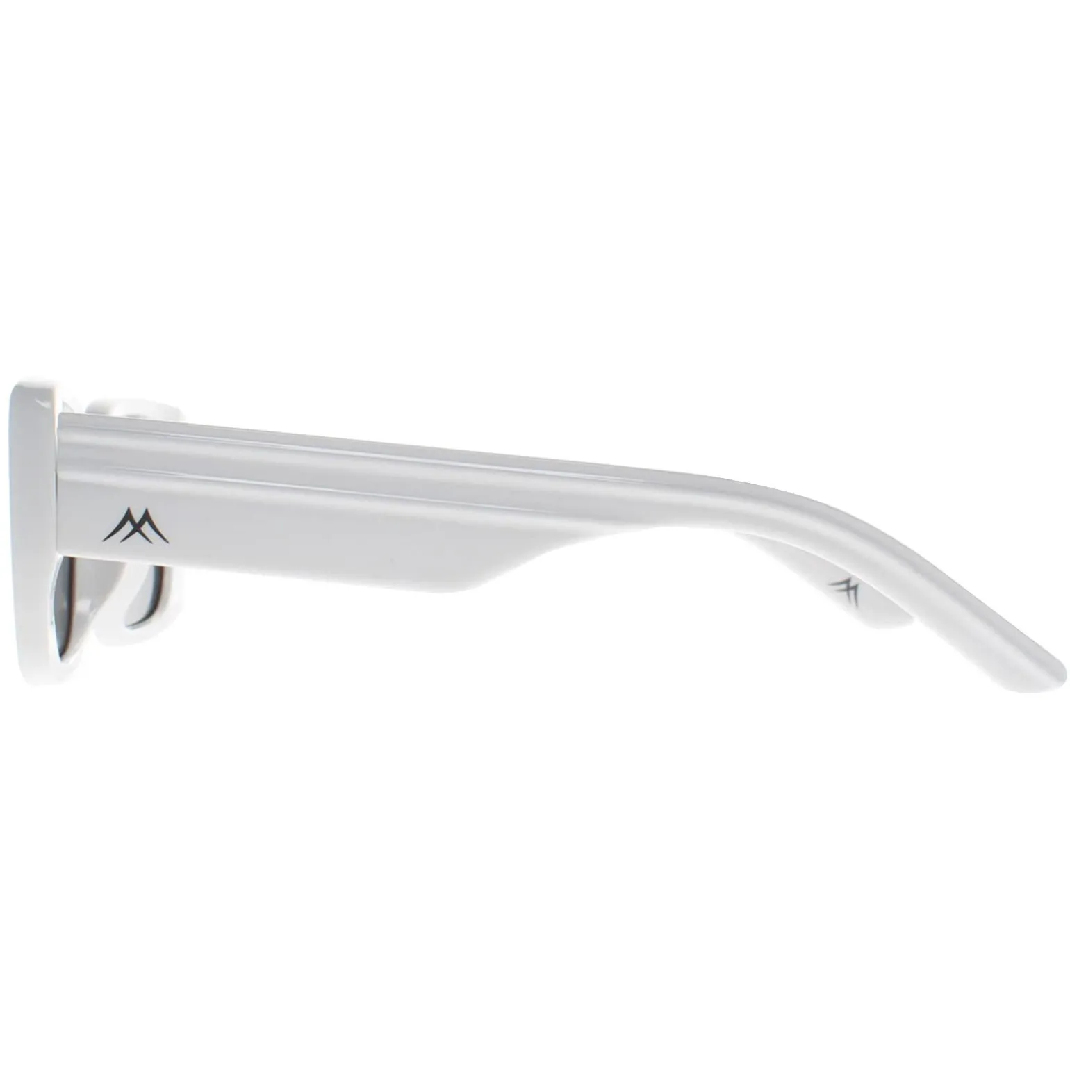 Montana Sunglasses MP194 D Shiny White Smoke Polarized