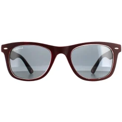 Montana Sunglasses MP41 E Burgundy Rubbertouch Grey Polarized