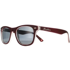 Montana Sunglasses MP41 E Burgundy Rubbertouch Grey Polarized
