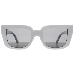 Montana Sunglasses MP193 E Shiny White Smoke Polarized
