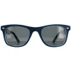 Montana Sunglasses MP41 F Navy Blue Rubbertouch Grey Polarized