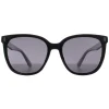 Montana Sunglasses MP190 Shiny Black Smoke Polarized
