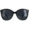 Montana Sunglasses MP74 Shiny Black Smoke Polarized
