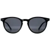 Montana Sunglasses MP75 Shiny Black Smoke Polarized