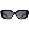 Montana Sunglasses MP56 Shiny Black Smoke Polarized