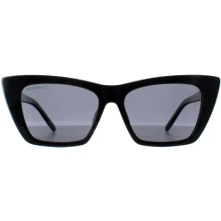 Montana Sunglasses MP64 Shiny Black Smoke Polarized