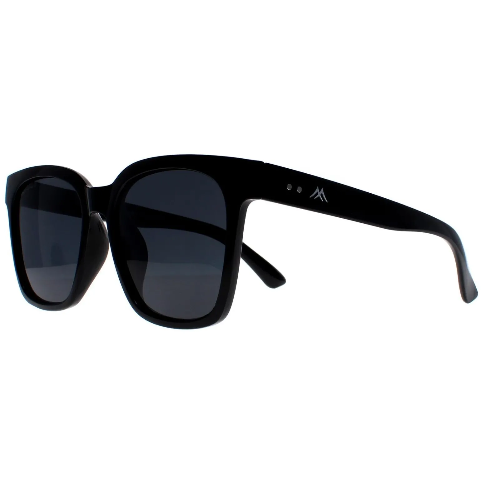 Montana Sunglasses MP72 Shiny Black Grey Polarized
