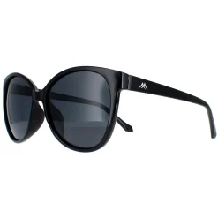 Montana Sunglasses MP74 Shiny Black Smoke Polarized