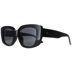 Montana Sunglasses MP56 Shiny Black Smoke Polarized