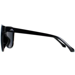 Montana Sunglasses MP74 Shiny Black Smoke Polarized
