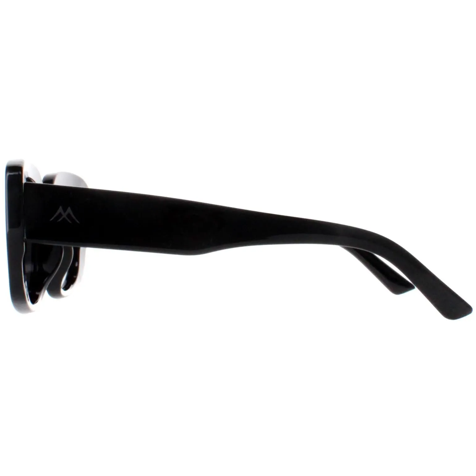 Montana Sunglasses MP56 Shiny Black Smoke Polarized