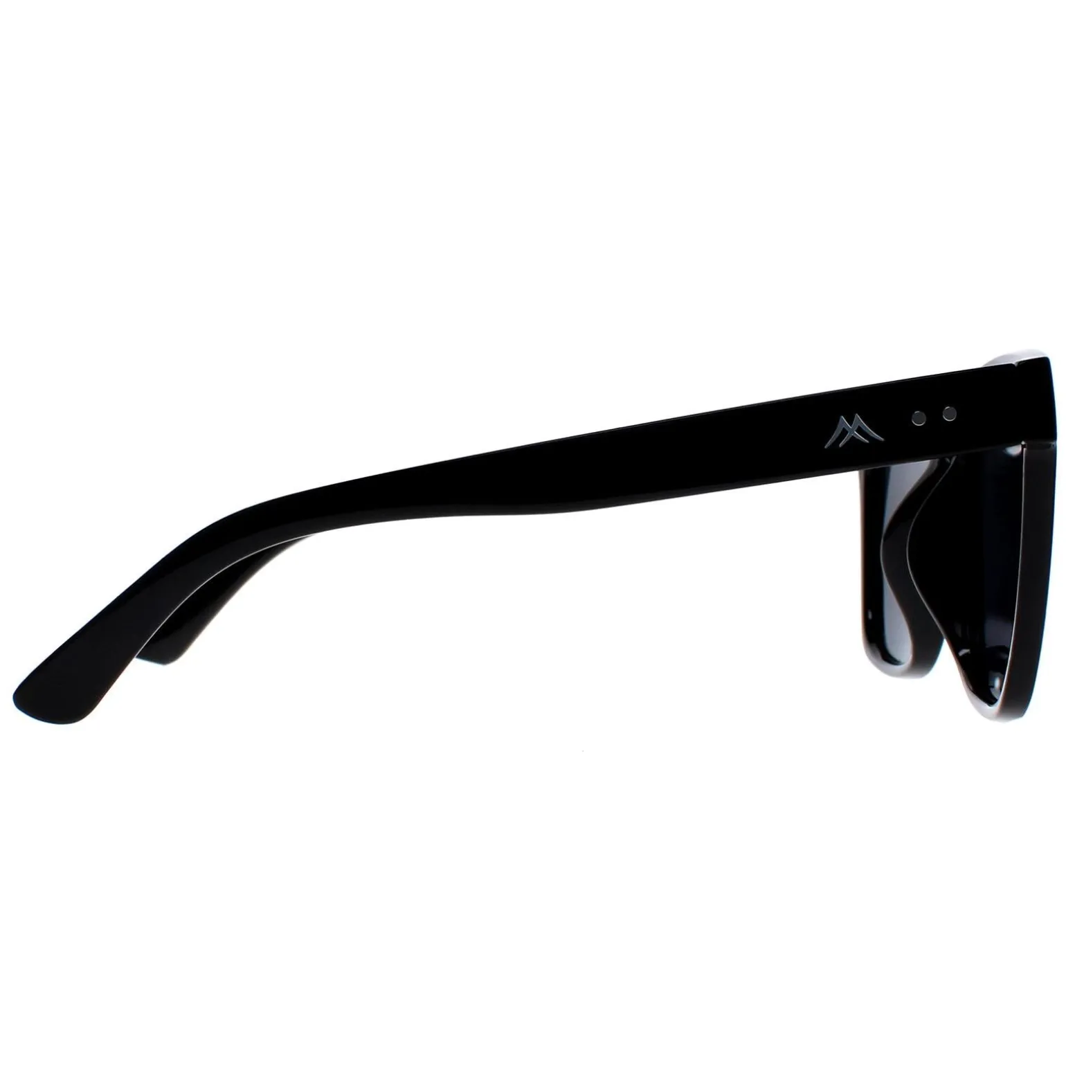 Montana Sunglasses MP72 Shiny Black Grey Polarized