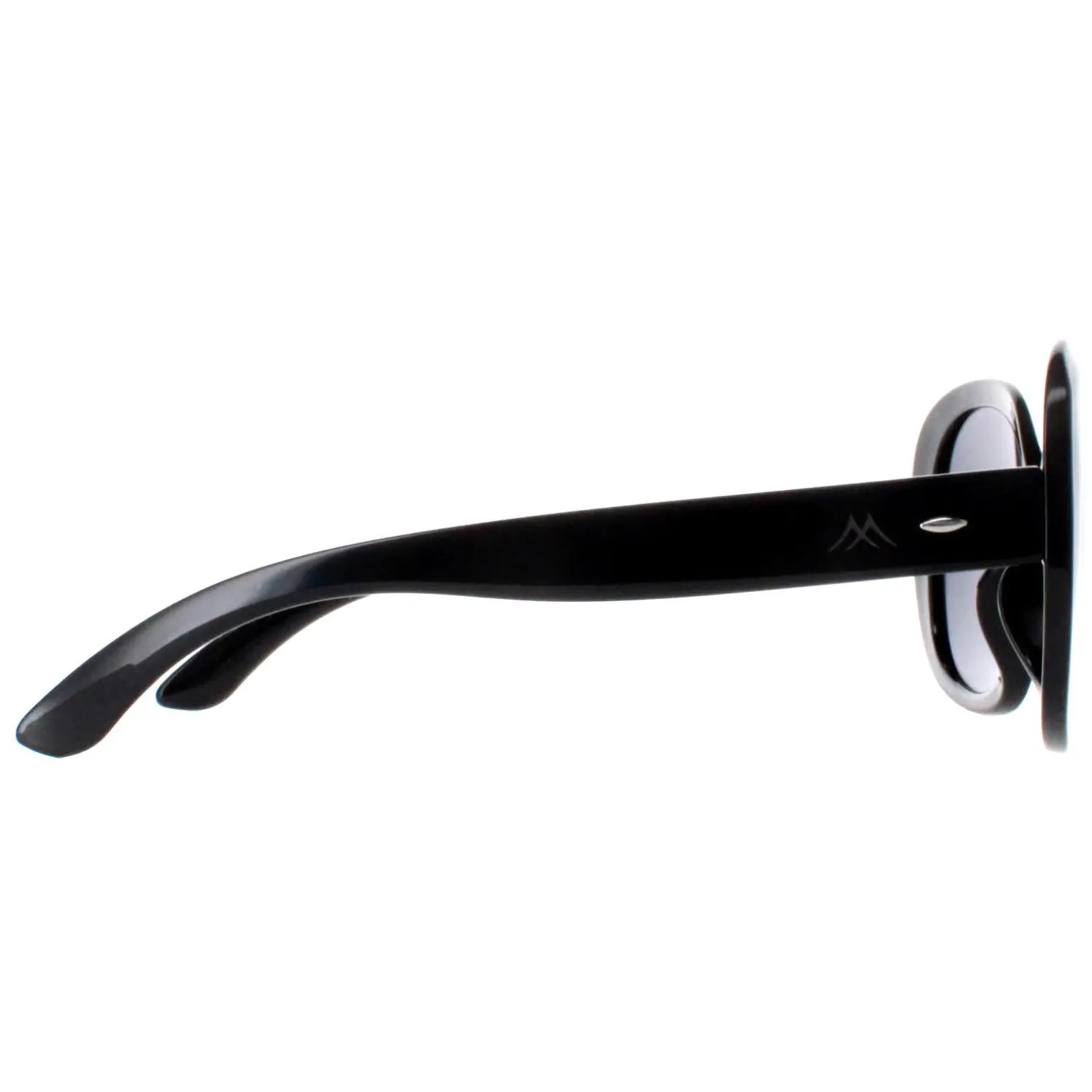 Montana Sunglasses MP63 Shiny Black Smoke Polarized