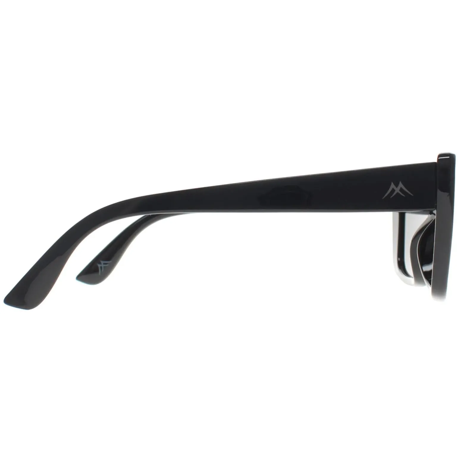 Montana Sunglasses MP193 Shiny Black Smoke Polarized