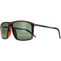 Montana Sunglasses MP9A Matte Tortoise G15 Green Polarized