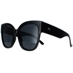 Montana Sunglasses MP73A Shiny Black Smoke Polarized