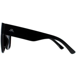 Montana Sunglasses MP73A Shiny Black Smoke Polarized