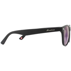 Montana Sunglasses MS10 Matte Black Rubbertouch Revo Blue