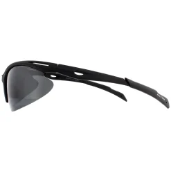 Montana Sunglasses SP301 Black Rubber Smoke Polarized