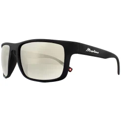 Montana Sunglasses SP314B Black Rubber Revo Silver Mirror Polarized